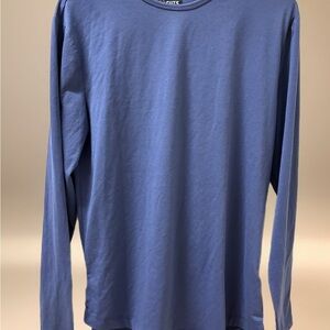 Cuts Clothing Men's Long Sleeve Crew Neck Shirt - Dusty Blue